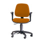 Sedia operativa girevole Unisit Leda LDB Eco smart - schienale basso - rivestimento Eco arancione - LDB/EA