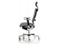 Sedia semidirezionale girevole Unisit Concept COTPG ergonomica con poggiatesta rivestimento similpelle grigio COTPG/KG