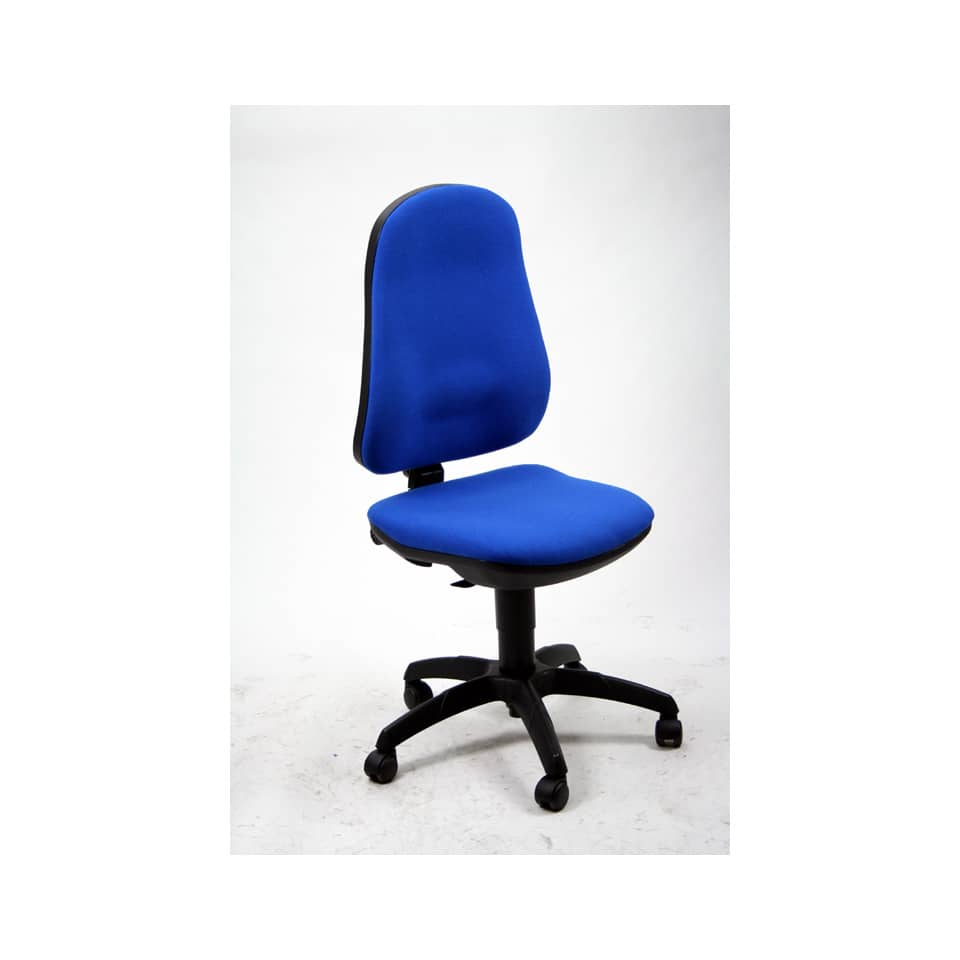 Sedia girevole operativa Unisit Ariel AICP Eco smart rivestimento ignifugo blu - AICP/IB