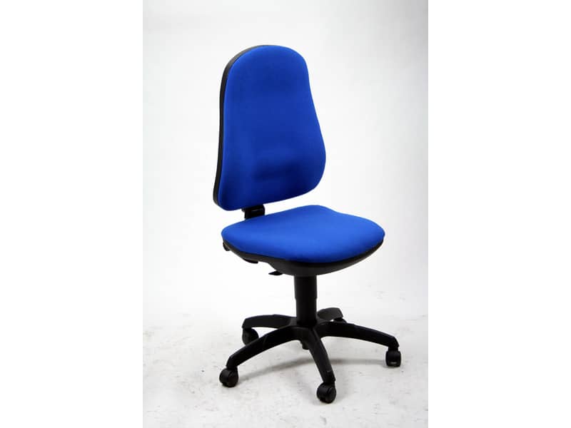 Sedia girevole operativa Unisit Ariel AICP Eco smart rivestimento ignifugo blu - AICP/IB