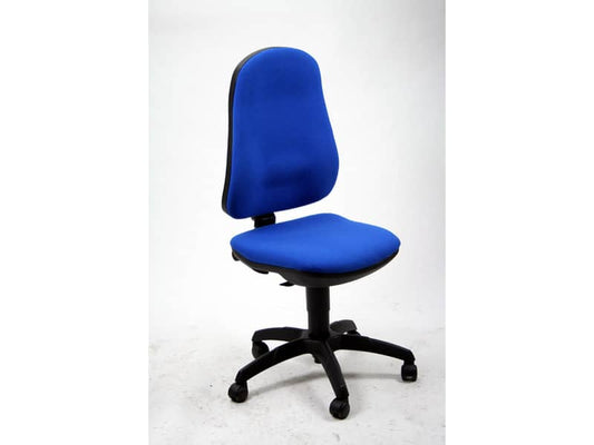 Sedia girevole operativa Unisit Ariel AICP Eco smart rivestimento ignifugo blu - AICP/IB