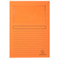 Cartelline con finestra Exacompta Forever® A4 cartoncino 120 g/m² arancio conf. da 100 - 50104E