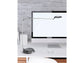 Lampada da scrivania MAUL a LED MAULspace, dimmerabile alluminio argento 8 W, 480 Lm, 4000K - 8202195