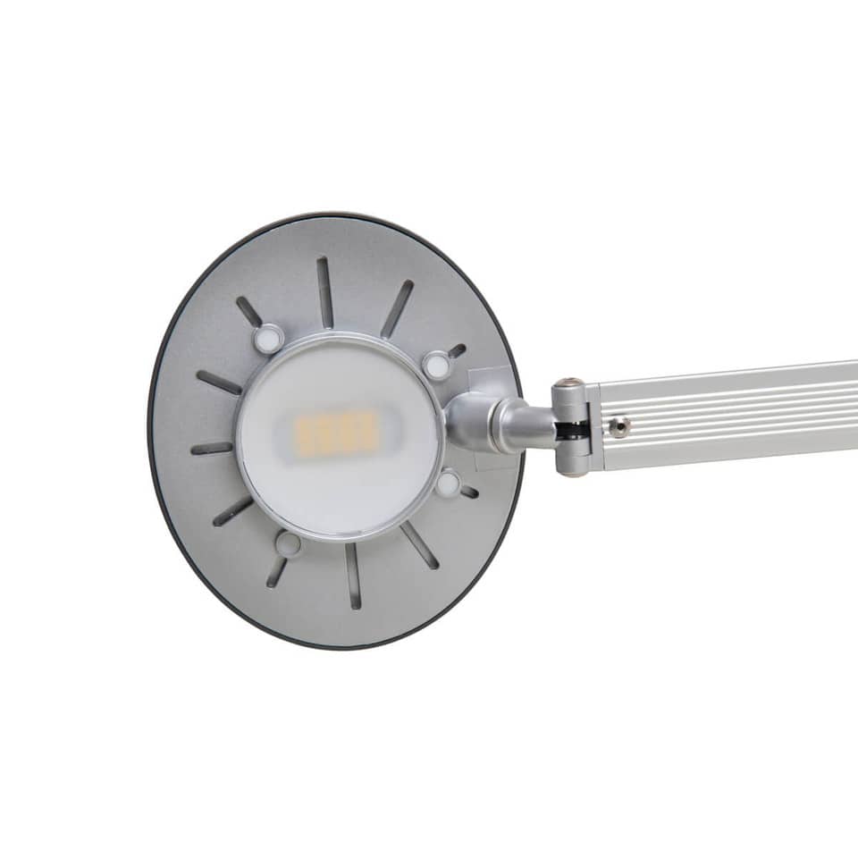 Lampada da scrivania MAUL a LED MAULspace, dimmerabile alluminio argento 8 W, 480 Lm, 4000K - 8202195