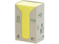 Foglietti Post-it® Notes Giallo in carta riciclata conf. torre da 24 blocchetti da 100 ff - 653-1T