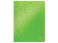 Blocco a quadretti 80 fogli Leitz WOW in PPL A4 verde lime metallizzato 46380154