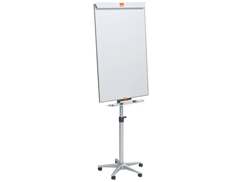 Portablocco magnetico a cavalletto Nobo Classic mobile in acciaio bianco 69x190 cm - 1902386