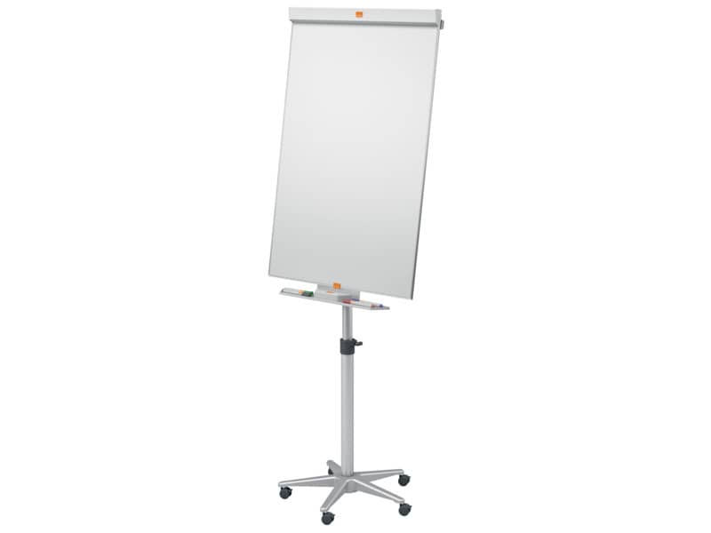 Portablocco magnetico a cavalletto Nobo Classic mobile in acciaio bianco 69x190 cm - 1902386