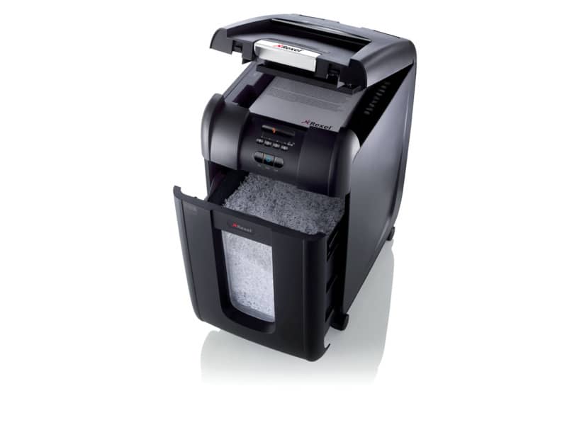 Distruggidocumenti ad alimentazione automatica Rexel Auto+ 300M P-5 40 L taglio microframmenti 2x15 mm 2104300EU