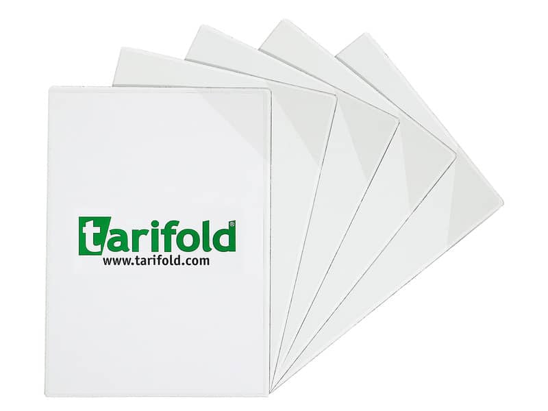 Buste portavvisi Tarifold® Stickyfold trasparente conf. 5 buste - 194690