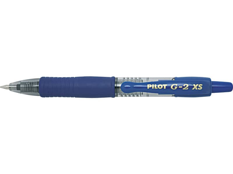Roller gel a scatto ricaricabile Pilot G-2 Pixie 0,7 mm blu 001411