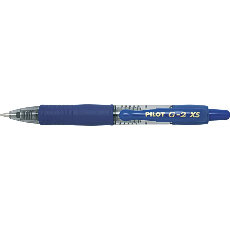 Roller gel a scatto ricaricabile Pilot G-2 Pixie 0,7 mm blu 001411