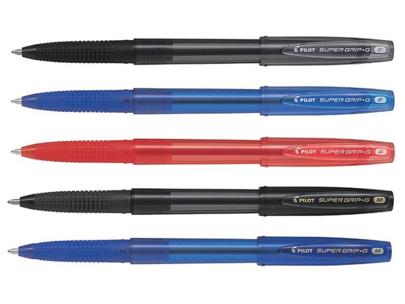 Penna a sfera Pilot Super Grip G punta M blu 1661