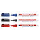Marcatore permanente edding 400 punta conica 1 mm blu 4-400003