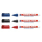 Marcatore permanente edding 404 punta conica 0,75 mm blu 4-404003