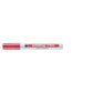 Marcatore a vernice edding 750 punta conica 2-4 mm rosso 4-750002