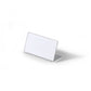 Portanomi a L DURABLE da tavolo acrilico trasparente inserto 52x100mm conf. 10 - 805519