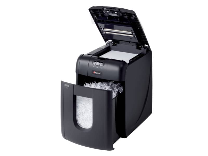 Distruggidocumenti ad alimentazione automatica Rexel Auto+ 130X P-4 26 L taglio a frammenti 4x40 mm - 2102559EUA