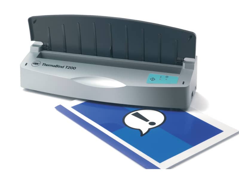 Rilegatrice termica GBC ThermaBind T200 nero 4400409