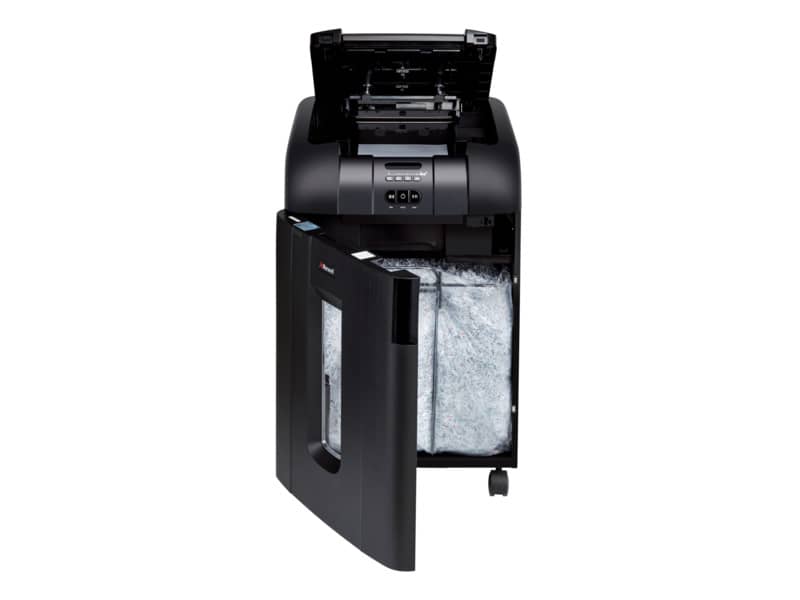 Distruggidocumenti ad alimentazione automatica Rexel Auto+600M P-5 80 L taglio microframmenti 2x15 mm 2104500EUA