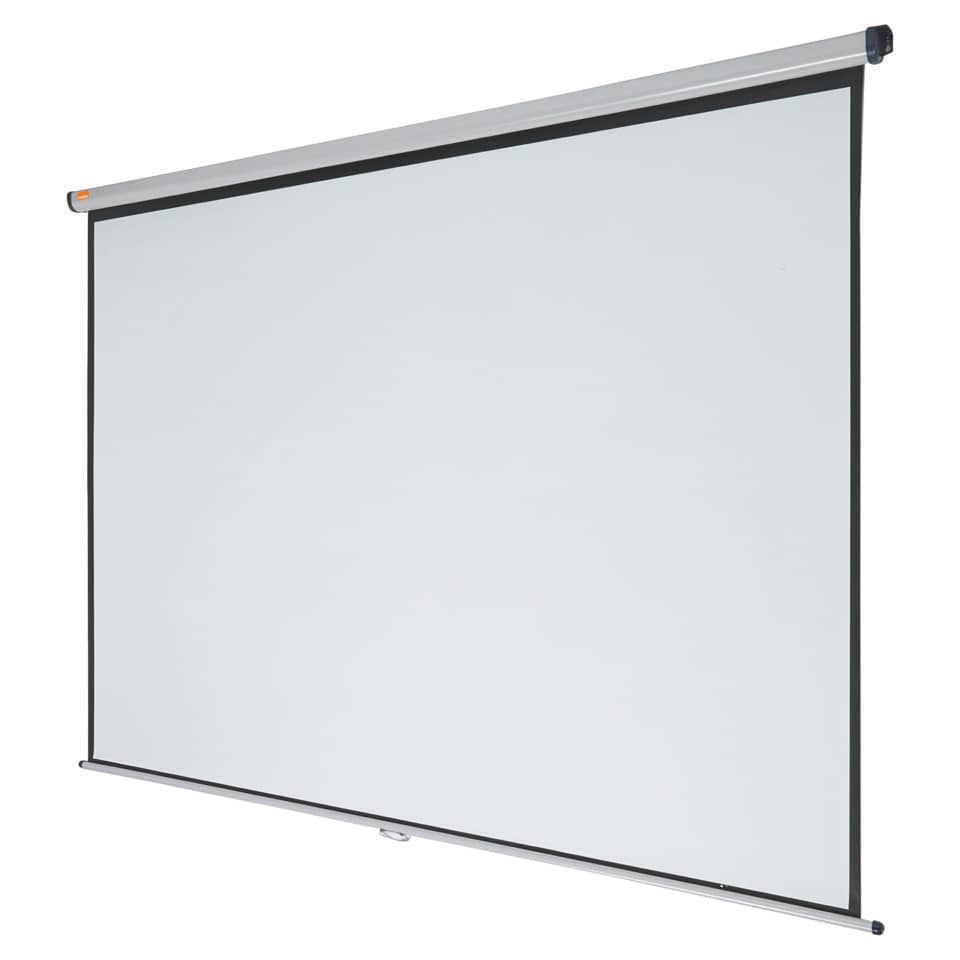 Schermo da parete 4:3 Nobo 240x181,3 cm bianco 1902394