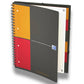 Quaderno spiralato OXFORD Organizerbook International A4+ grigio/arancio 100102777