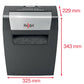 Distruggidocumenti uso moderato Rexel Momentum X308 - P-3 - 15 L - taglio a frammenti 5x42 mm - 2104570EU