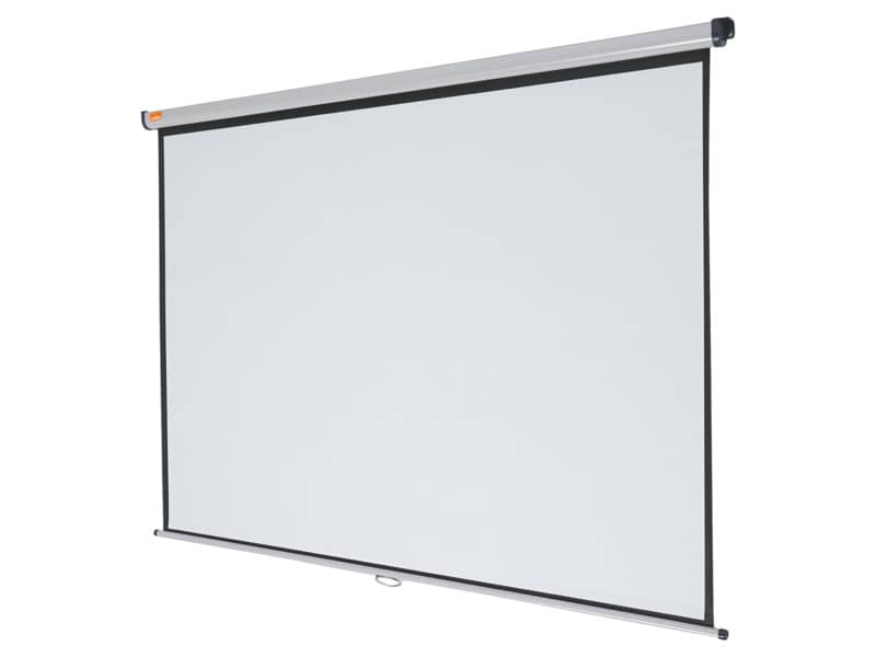 Schermo da parete 4:3 Nobo 200x151,3 cm bianco 1902393