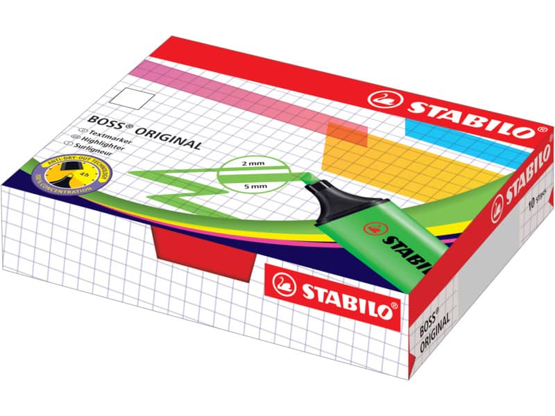 Evidenziatore Stabilo Boss Original 2-5 mm lavanda 70/55