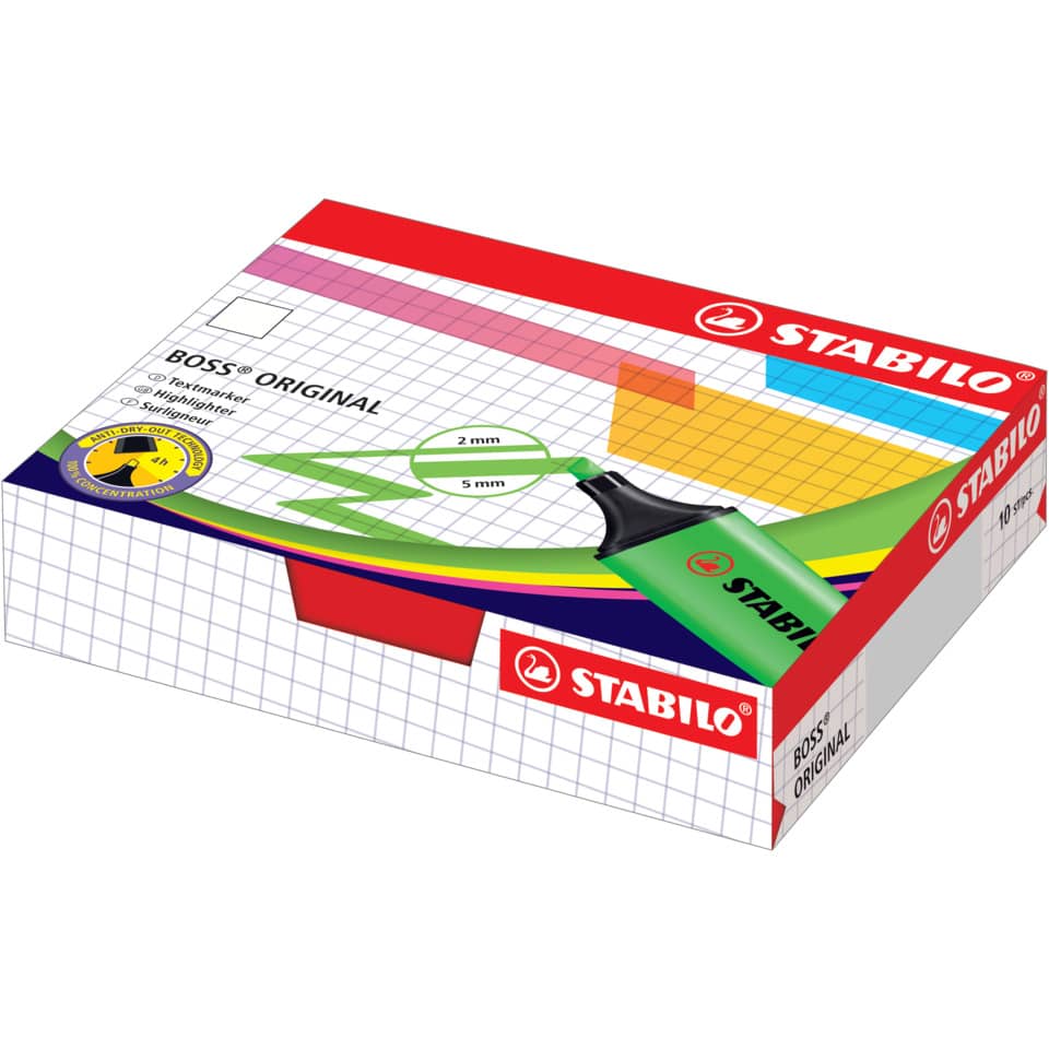Evidenziatore Stabilo Boss Original 2-5 mm blu 70/31