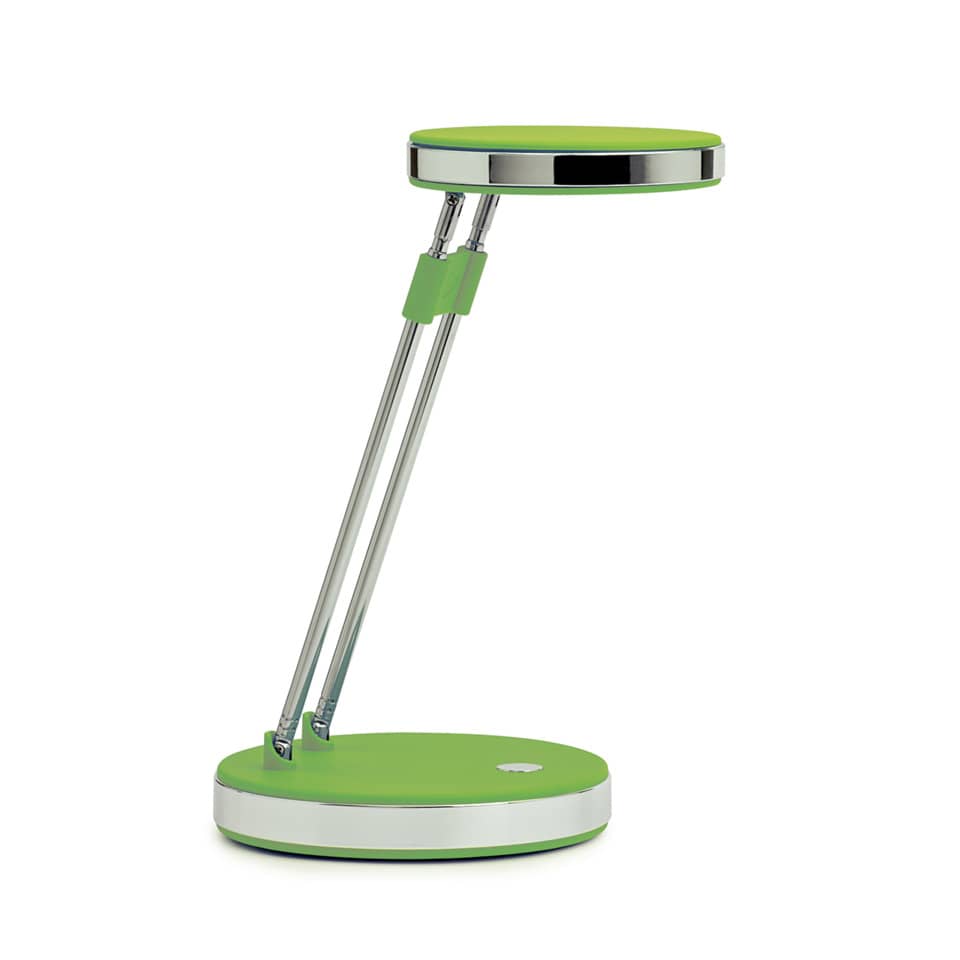 Lampada da scrivania a LED MAULpuck acciaio verde chiaro 8201254