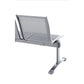 Panca 2 posti attesa Unisit Plexus PS2P in acciaio grigio - schienale e seduta forati traspiranti - PS2P