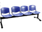 Panca 4 posti attesa Unisit Dado D5P4P - PPL blu D5P4P/BL