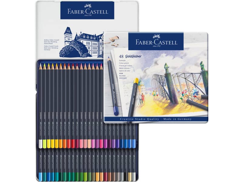 Matite colorate  permanenti Goldfaber Faber-Castell 48 colori Con. 48 pezzi -114748