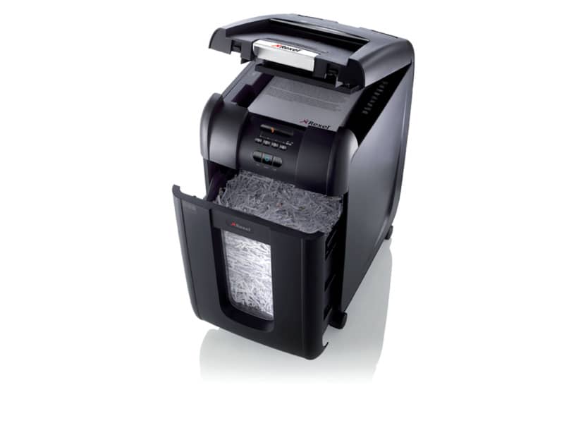 Distruggidocumenti ad alimentazione automatica Rexel Auto+300X P-4 40 L taglio a frammenti 4x40 mm - 2103250EU