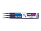 Refill penne a sfera Pilot Frixion Ball e Clicker 0,7 mm viola Set 3 pezzi - 006646