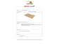 Cartellina con pressino EURO-CART Lilliput 33x26 cm avana CLECO01AV