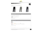 Pantaloni da lavoro DELTA PLUS D-Mach con elastico - 6 tasche grigio-giallo - L - DMPANGJGT