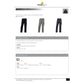 Pantaloni da lavoro DELTA PLUS D-Mach con elastico - 6 tasche grigio-giallo - XXL - DMPANGJXX