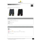 Bermuda da lavoro DELTA PLUS D-Mach 6 tasche - cotone e poliestere grigio-giallo - XL - DMBERGJXG