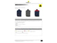 Gilet da lavoro DELTA PLUS Sierra 2 imbottito 9 tasche con zip - cotone e poliestere blu - XXL - SIER2BMXX