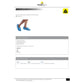 Copriscarpe DELTA PLUS Sovra scarpe visitatore in polietilene 25 μm blu 50 paia - SURCHPE