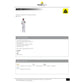 Tute da lavoro DELTA PLUS con cappuccio elasticizzata monouso - chiusura con zip PPL bianco - M - PO106BCTM