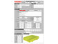 Portacorrispondenza ARDA Mydesk polipropilene infrangibile verde 33,5x25,4x7 cm - 85510V