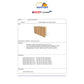 Porta progetti con tre bottoni EURO-CART linea Eco 25x35 cm dorso 4 cm avana CPECO04AV