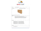 Porta progetti con tre bottoni EURO-CART linea Eco 25x35 cm dorso 4 cm avana CPECO04AV