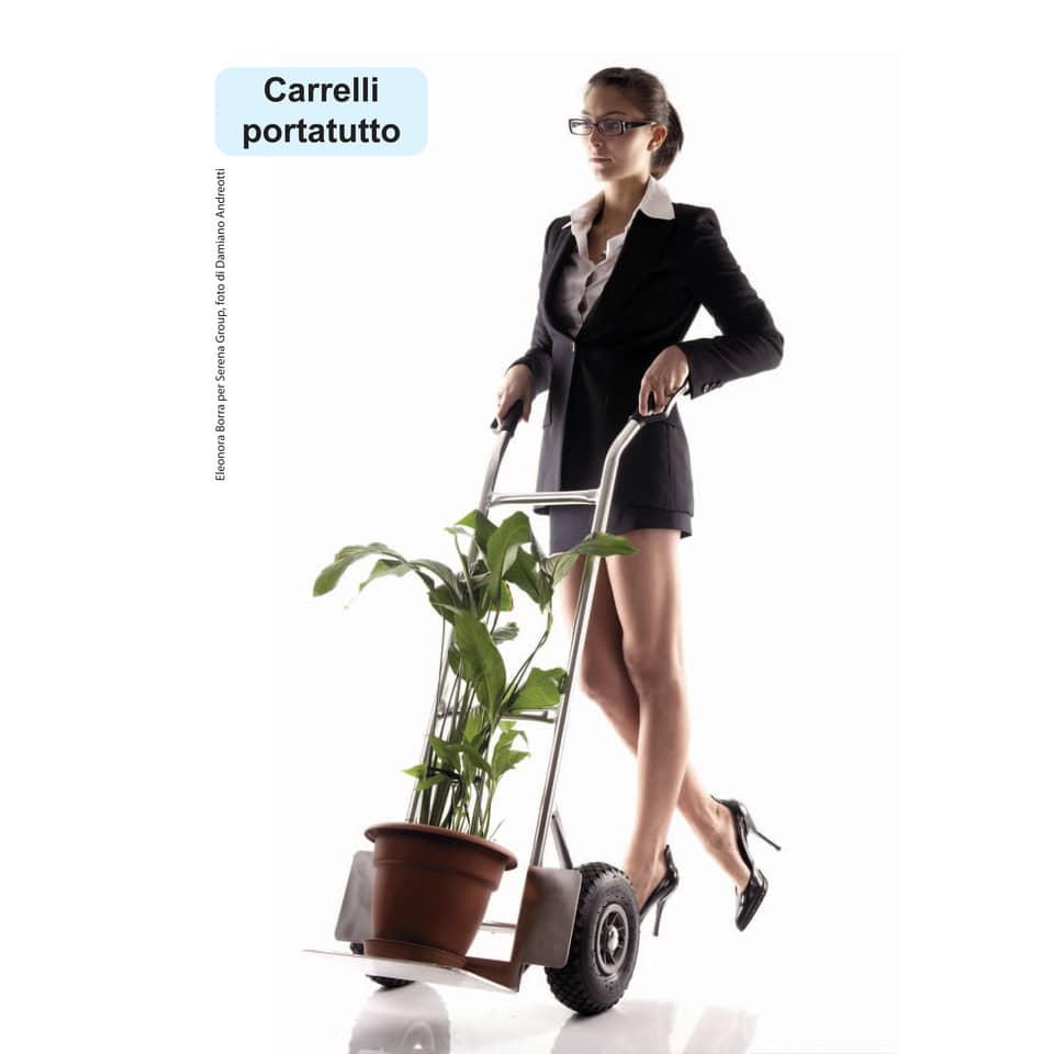 Carrello in acciaio Serena Group a 3 ripiani blu 84x41x82 cm - portata 100 kg TC4103