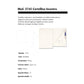 Cartelline a 2 lembi 4Mat A4 bindakote bindakote 250 g/m² c/alloggio biglietti visita e penna  cf. 10 pz - 3745