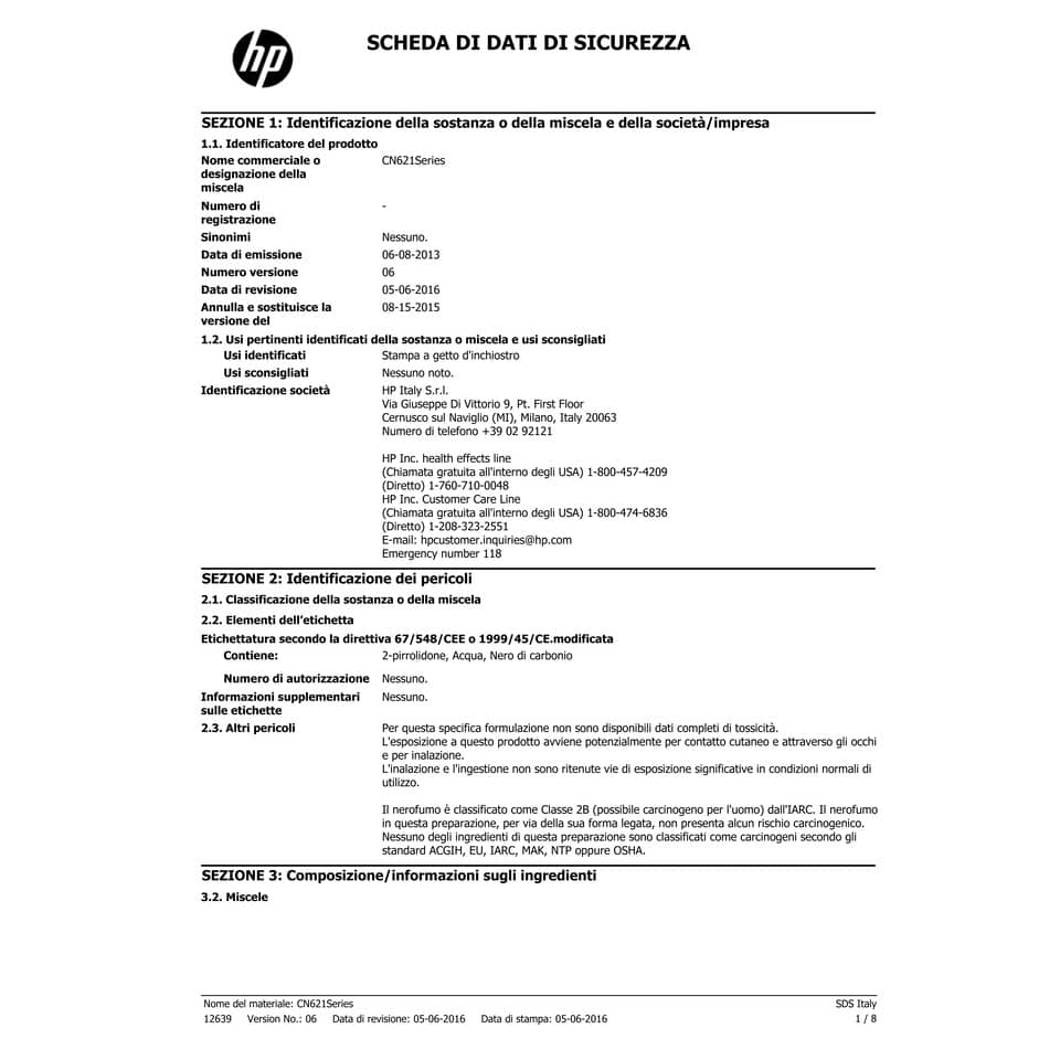 Cartuccia inkjet 970 HP nero  CN621AE