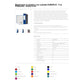 Registratore con custodia Esselte G55 Eurofile protocollo dorso 8 cm cartone rivestito in PP blu - 390755050